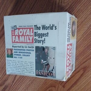 The Royal Family Press Pass Card Set